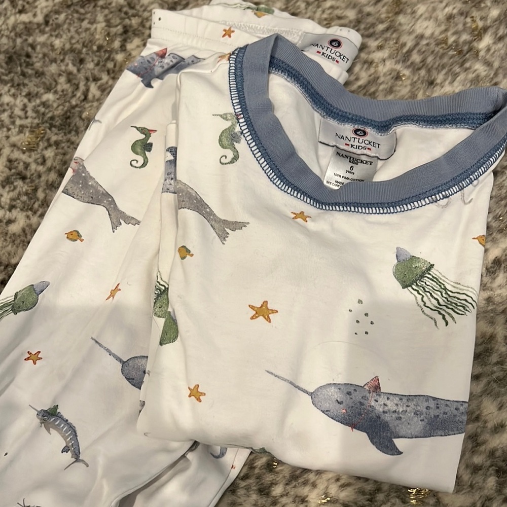 Nantucket kids cotton pajamas